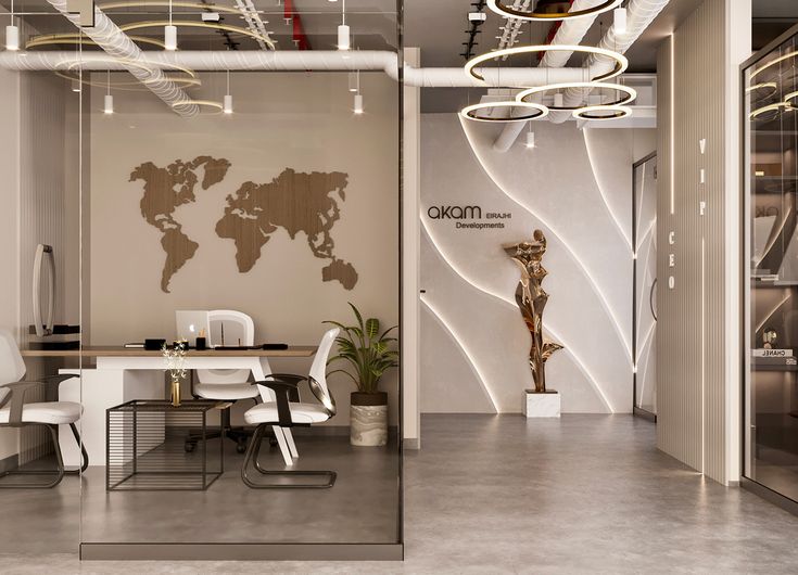 Office Interior Design portfolio screenshot 12
